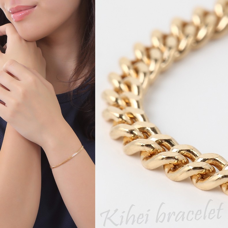 楽天市場】喜平 ブレスレット k18 喜平ブレスレット メンズ 18金 K18