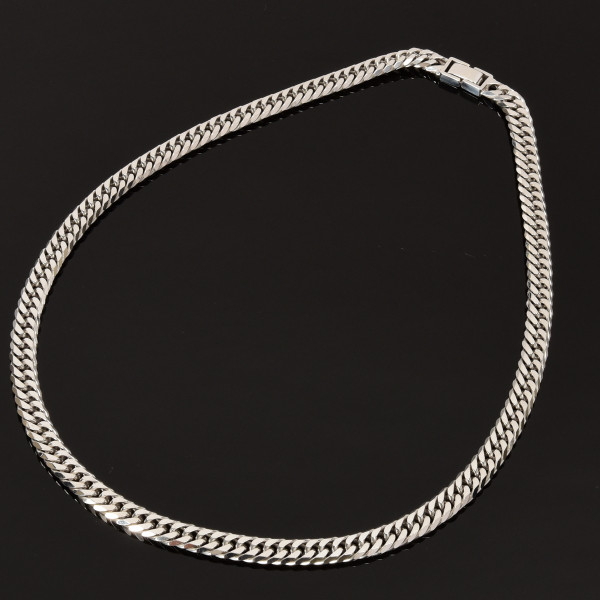 楽天市場】喜平 ネックレス SV925 六面ダブル喜平ネックレス(100g-60cm