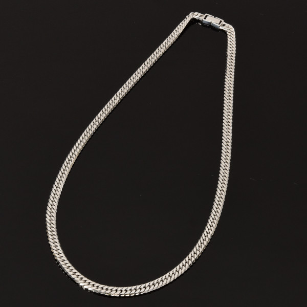 楽天市場】喜平 ネックレス SV925 六面ダブル喜平ネックレス(30g-50cm