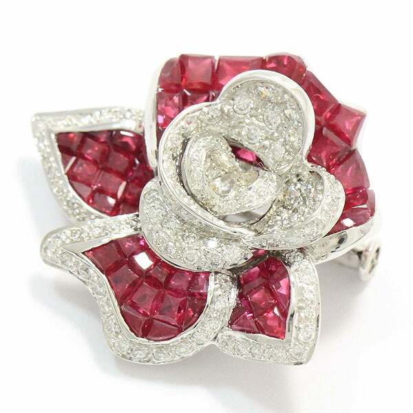 楽天市場】ブローチ・ペンダントトップ両用 ミステリーセッティング