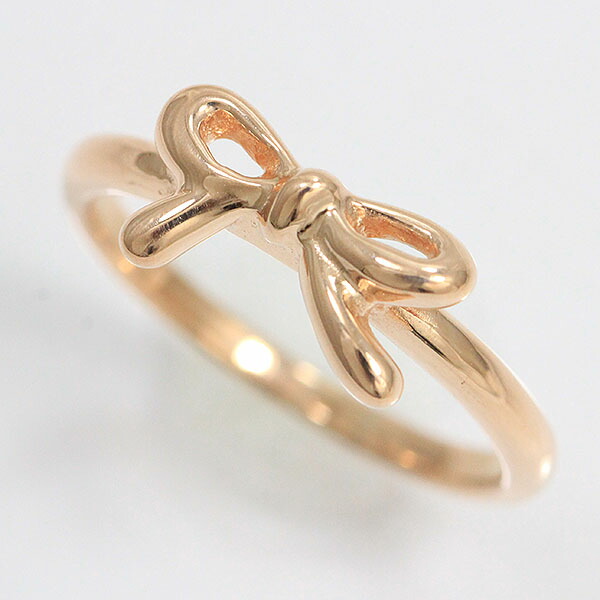 楽天市場】ete(エテ) リング リボン 7号 10金ピンクゴールド(K10PG