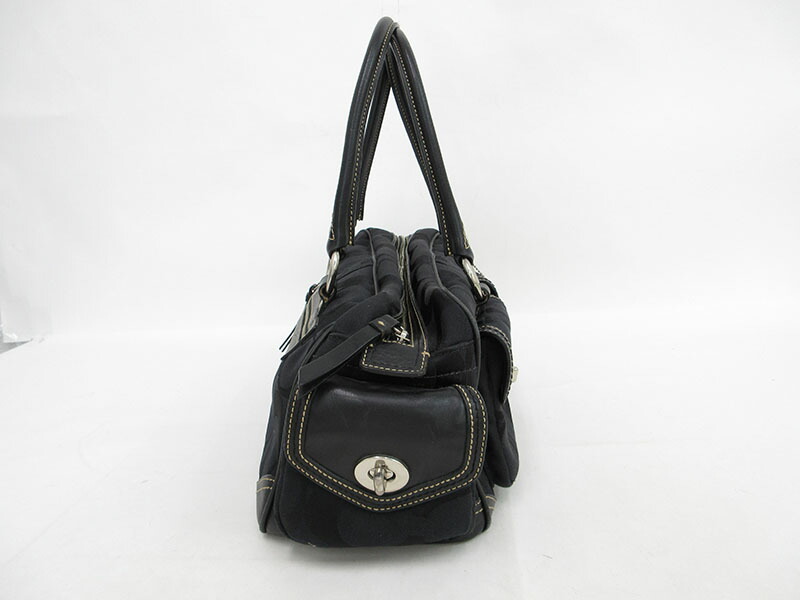 楽天市場】COACH(コーチ) シグネチャー トートバッグ 6232 黒 ブラック