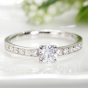 楽天市場】pt950【0.44ct】ダイヤモンド エタニティ リング 指輪