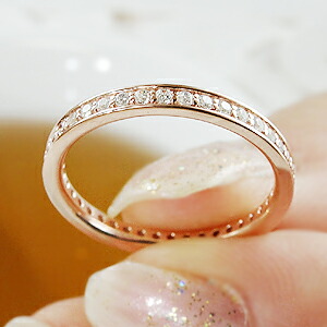 楽天市場】K10 YG/PG/WG【0.3ct】 ダイヤモンド フチありフル