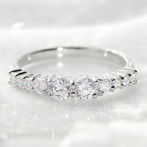 楽天市場】ジュエリー アクセサリー 【Hカラー・SIクラス】 リング