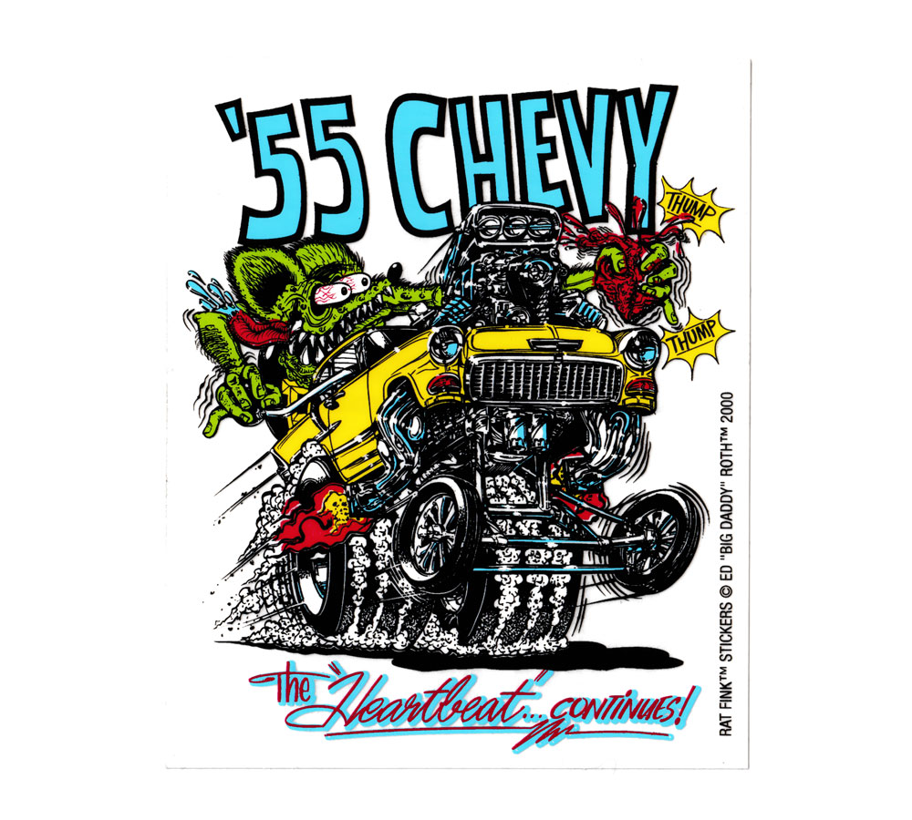 楽天市場】ラットフィンク ステッカー 車 アメリカン キャラクター