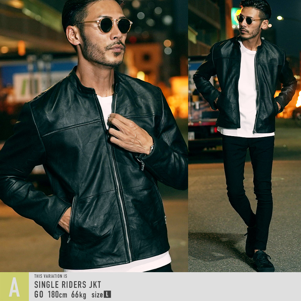 楽天市場】【最大72%OFF】革ジャン 本革 ライダースジャケット