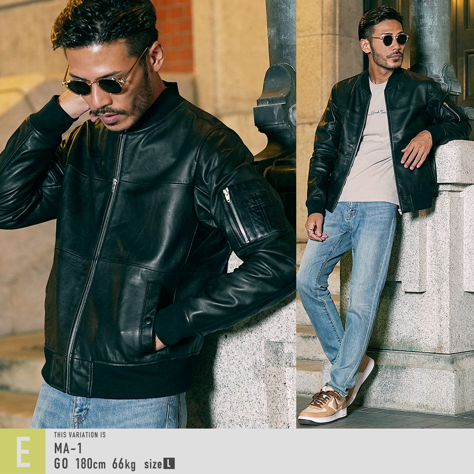 楽天市場】【最大72%OFF】革ジャン 本革 ライダースジャケット