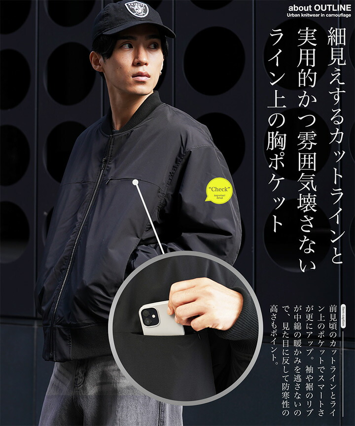 楽天市場】【最大72%OFF】【クーポン対象外】中綿 MA-1 ジャケット