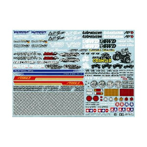 楽天市場】ラジコン ステッカー（パーツ・アクセサリー｜ラジコン