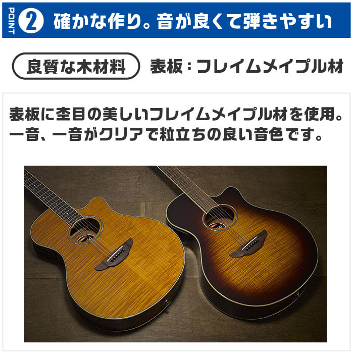楽天市場】アコースティックギター 初心者セット ヤマハ APX600FM 入門