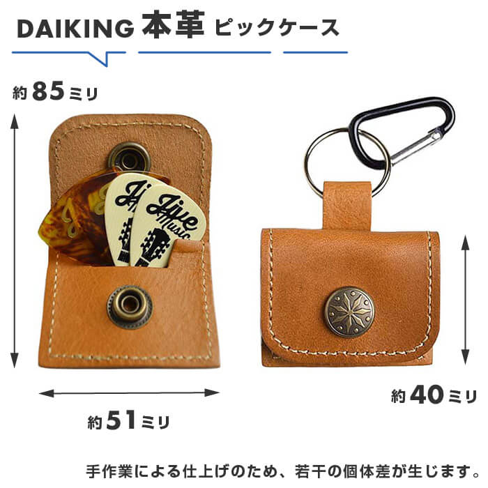 楽天市場】ピックケース 本革 手縫い DAIKING PICK CASE (ハンド