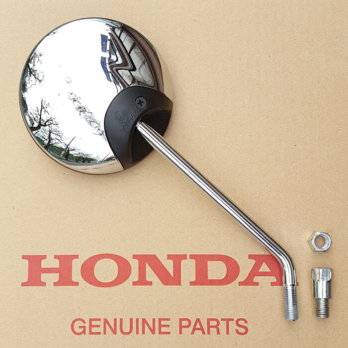 楽天市場】ホンダ スーパーカブ110用 純正クロームミラー左右取り付け