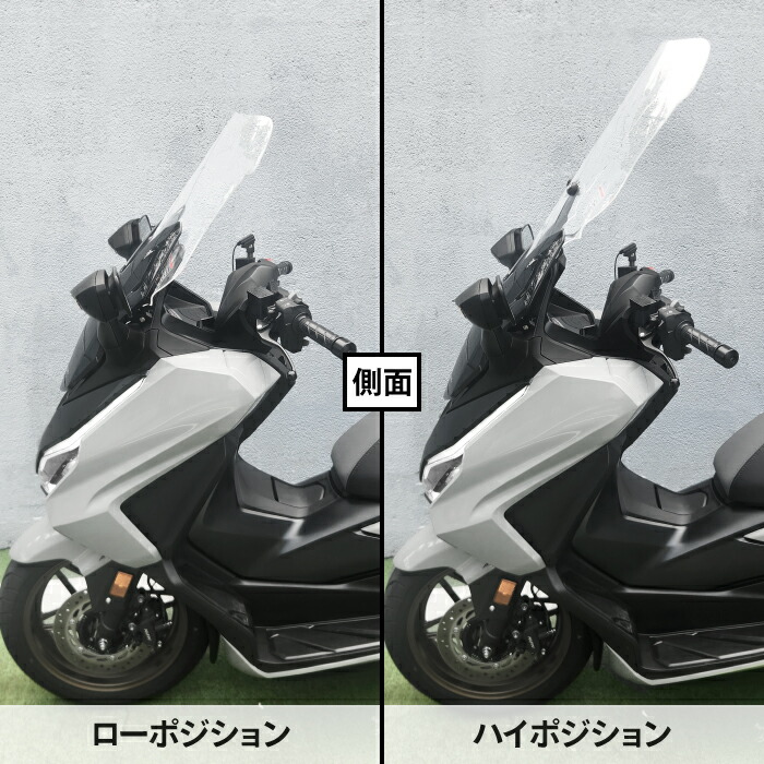 楽天市場】R-SPACE ウインドシールド クリア ホンダ FORZA (MF17) 2023