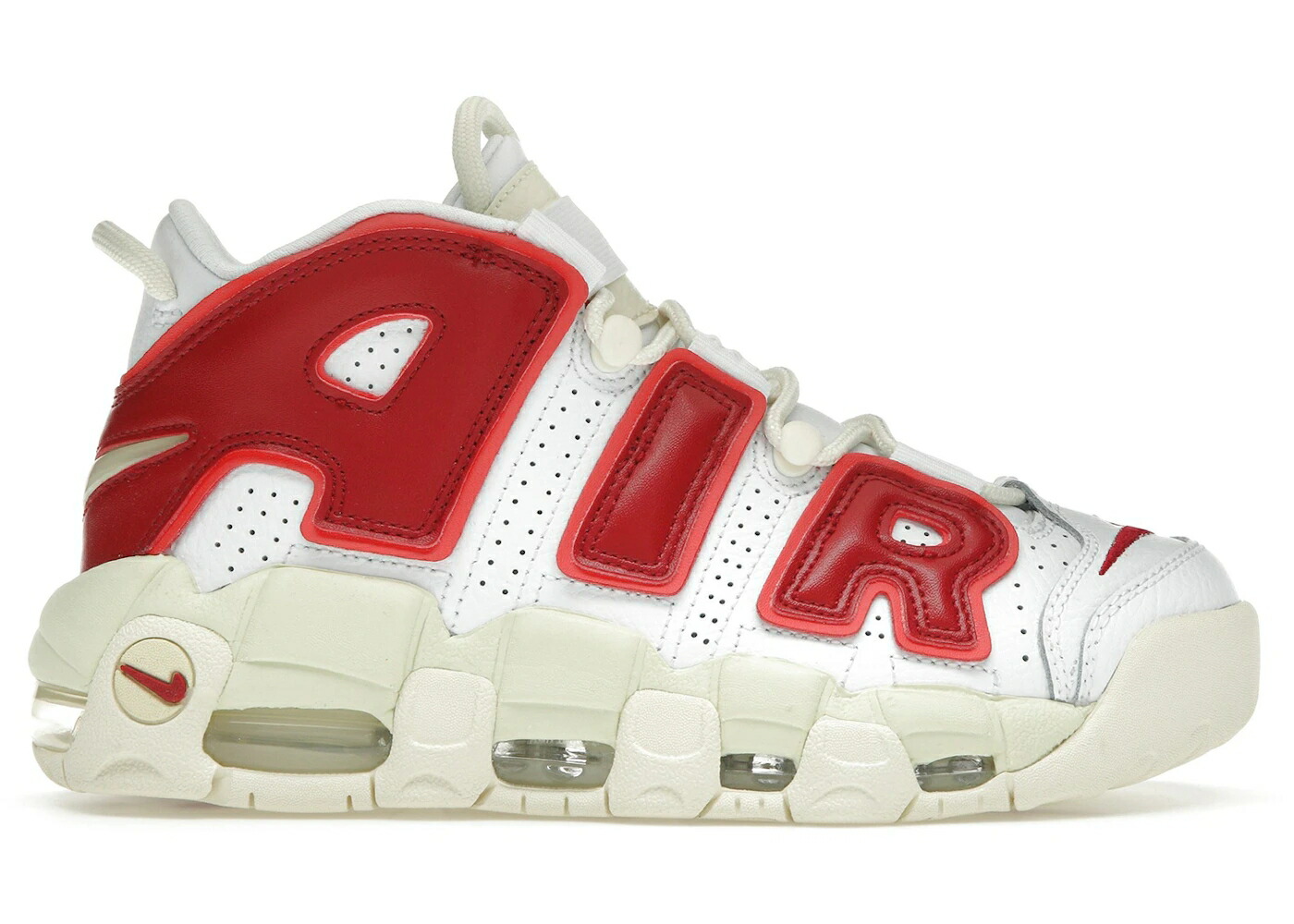 楽天市場】モア アップ テンポ 白 赤の通販