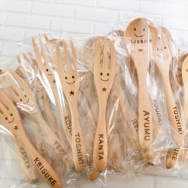 楽天市場】名入れ 木製 12cm スプーン S 単品【メール便送料無料