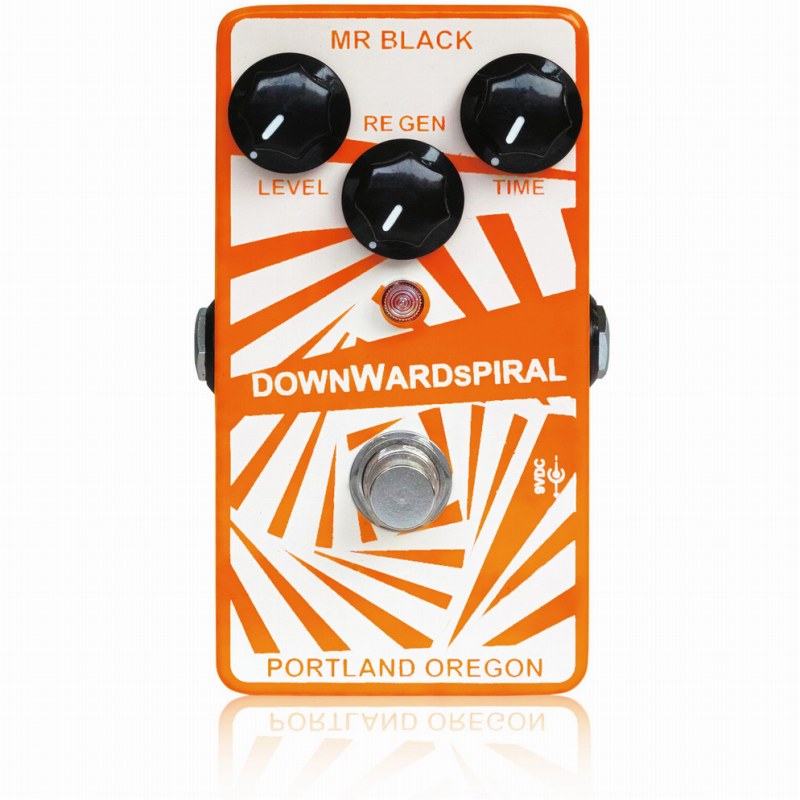 まるで悪夢⁉️MR.BLACK Downward Spiral ディレイペダル