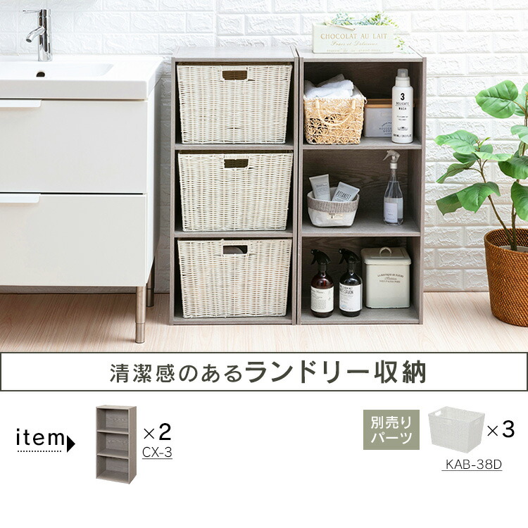 楽天市場】＼新生活応援価格！／カラーボックス 2段 CX-2 収納 収納