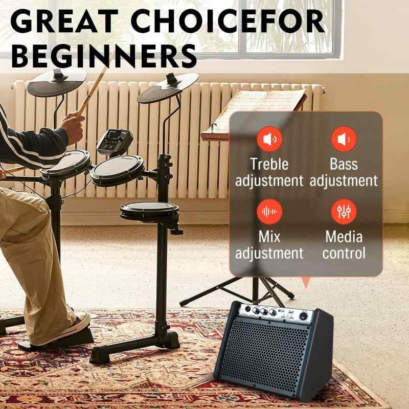 楽天市場】Coolmusic DM20 20W BT パーソナルモニターアンプ電気ドラム
