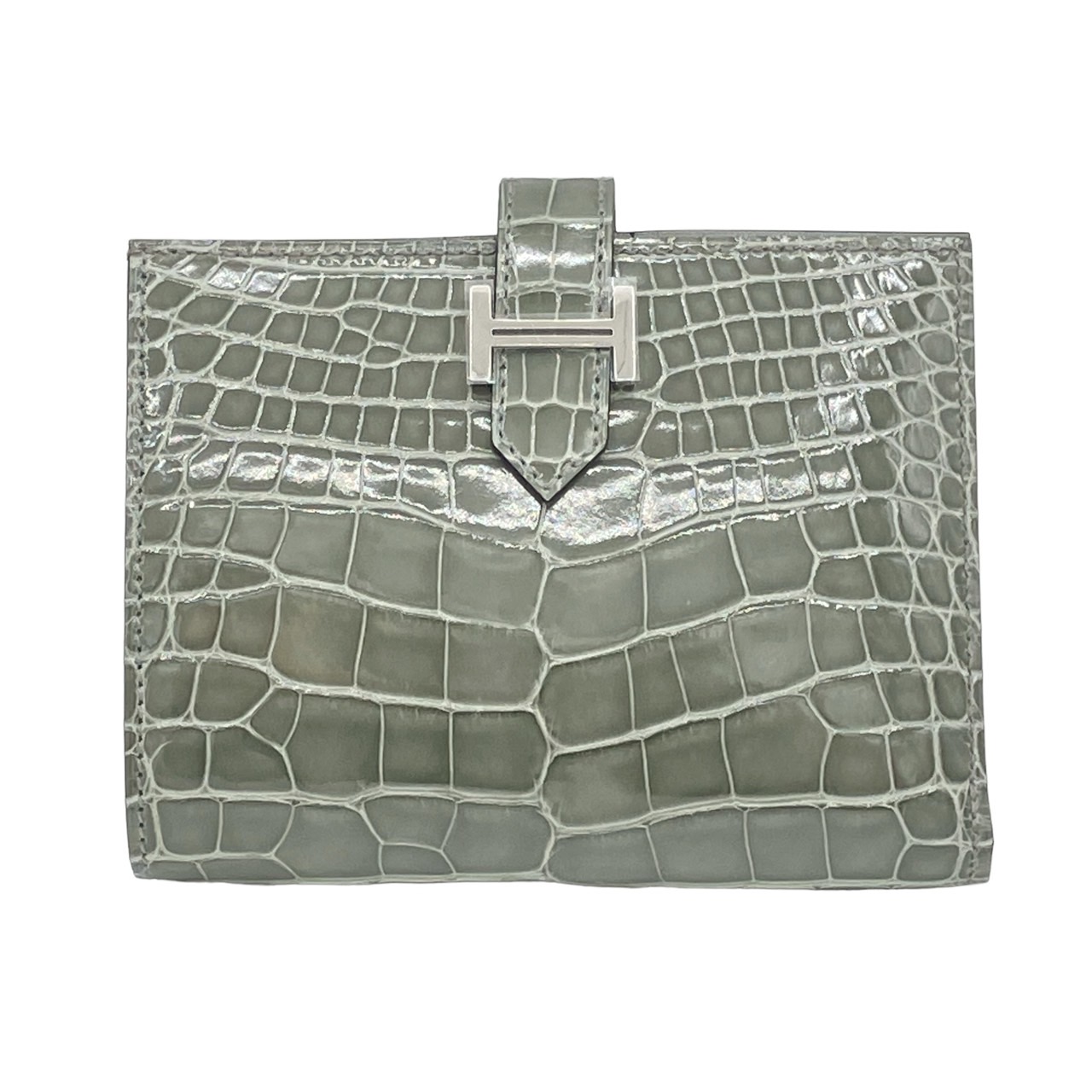 楽天市場】エルメス(HERMES) ベアン コンパクト クロコダイル