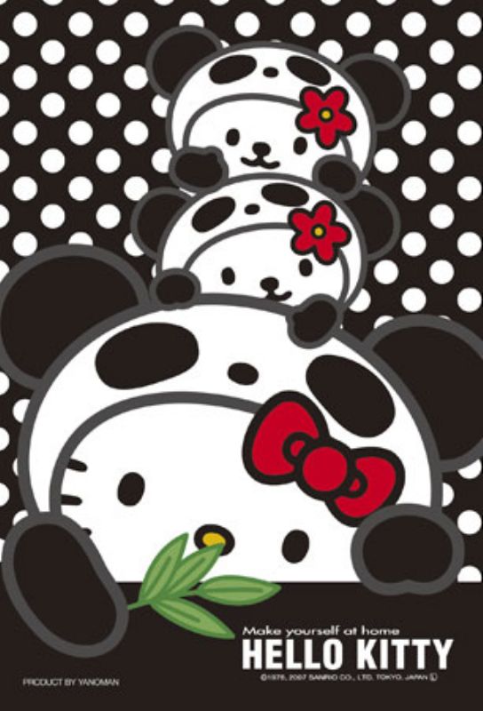 楽天市場】プチパズル204ピース ハローキティ パンダキティ（缶