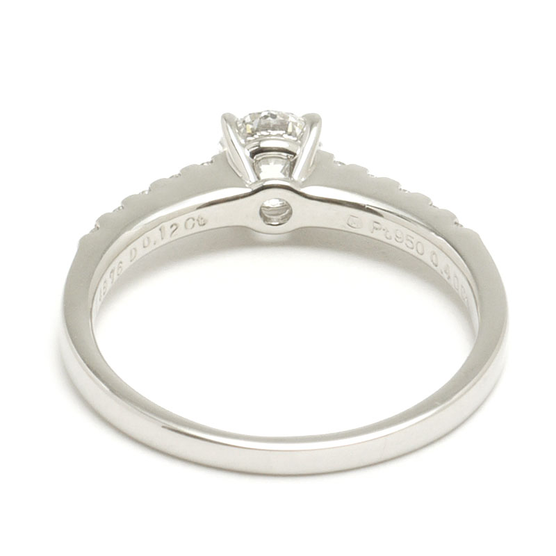 楽天市場】【中古】ミキモト MIKIMOTO ダイヤモンドリング PT950