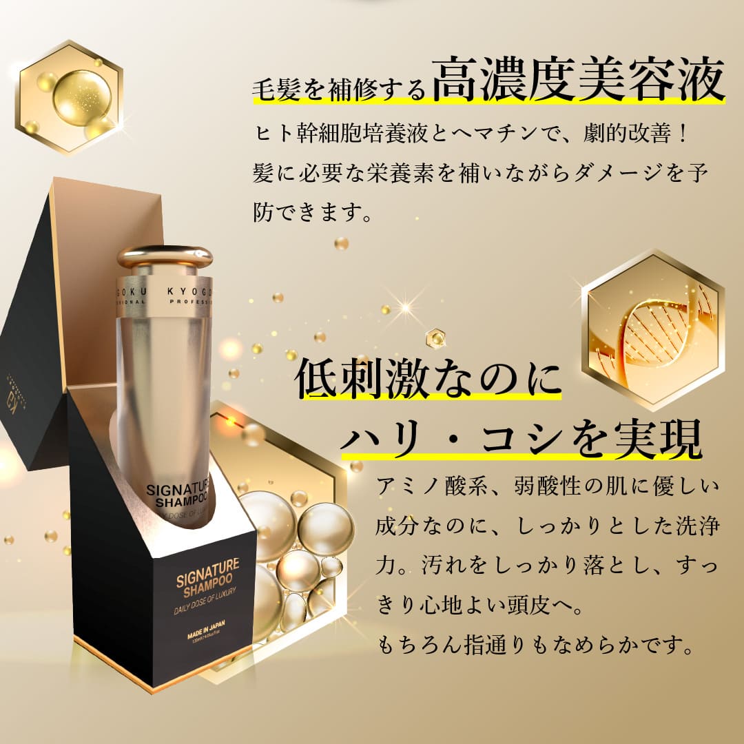 楽天市場】公式 20%OFF 【 KYOGOKU シグネチャーシャンプー