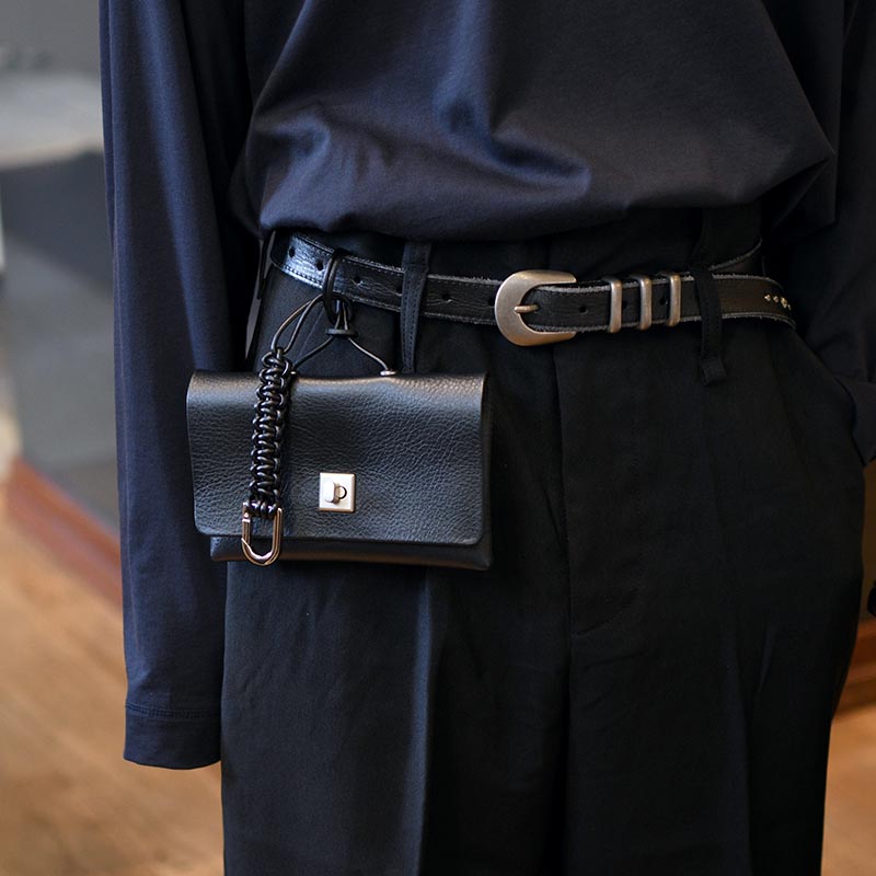 楽天市場】ITTI イッチ レザーポーチ ミニバッグ レザーアクセサリー