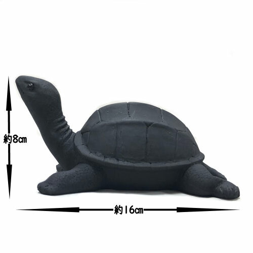 楽天市場】寿亀 炭物語 招福 炭の置物 消臭 癒し 亀 カメ Mサイズ 長寿