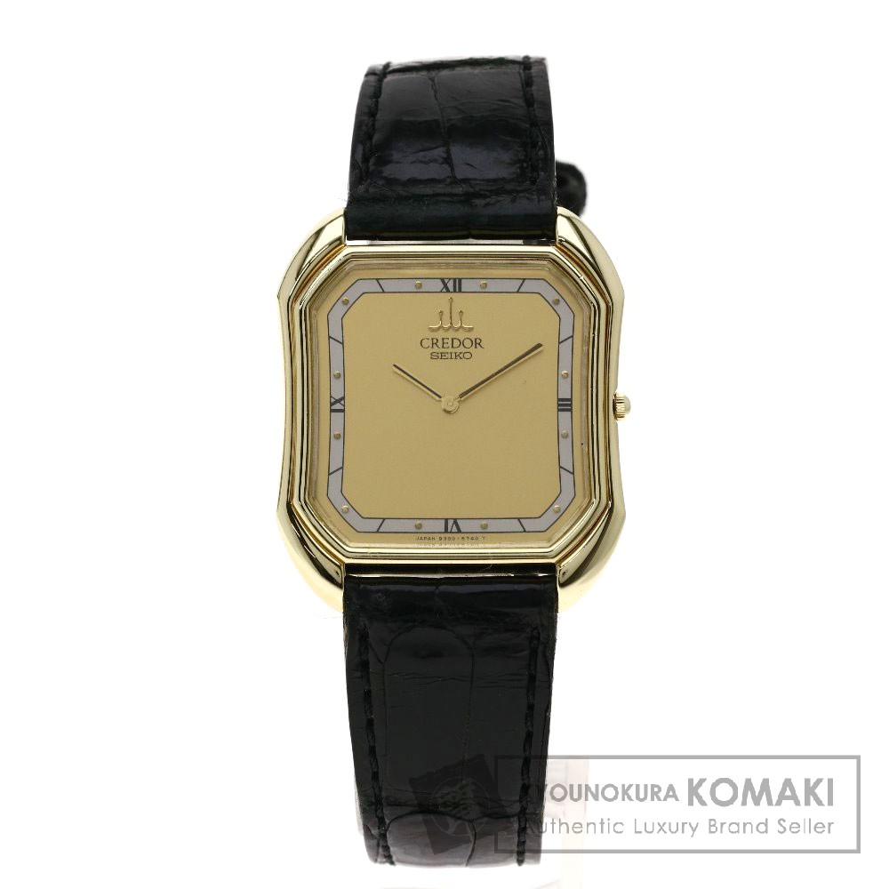 楽天市場】SEIKO 9300-5490 クレドール 腕時計 K14イエローゴールド