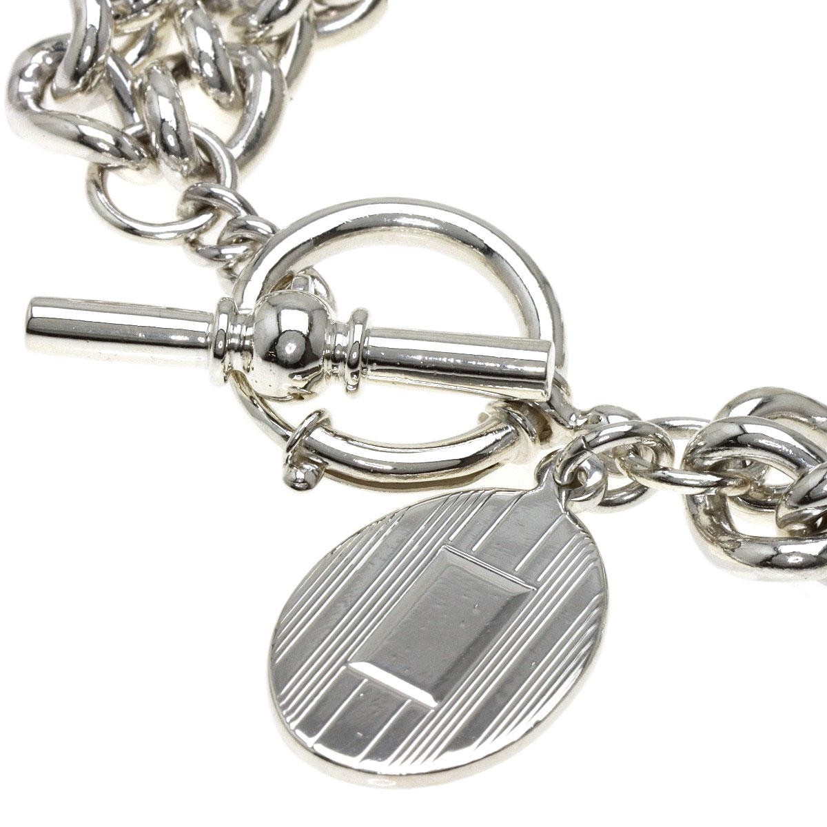 楽天市場】ラルフローレン オーバル タグ 2連 ブレスレット シルバー