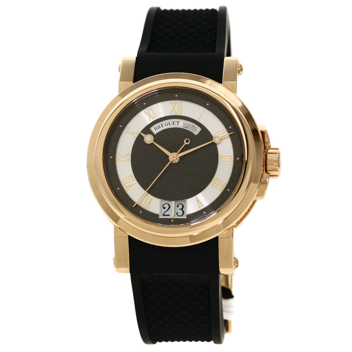 楽天市場】ブレゲ Ref.5817 マリーン2 ラージデイト 腕時計 K18RG