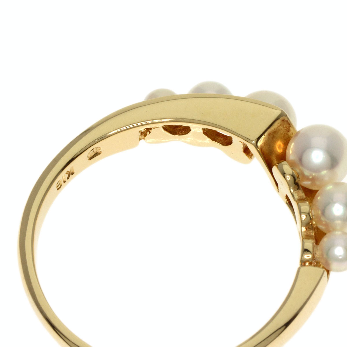 楽天市場】ミキモト ベビーパール 真珠 リング・指輪 K18イエロー