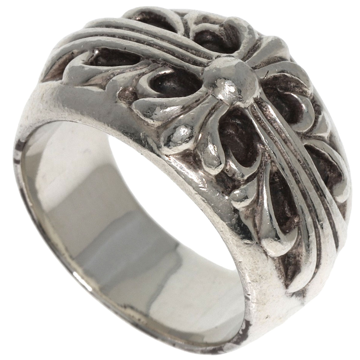 楽天市場】クロムハーツ フローラル クロス リング・指輪 シルバー