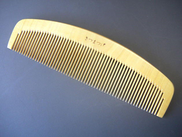 楽天市場】最高級つげ櫛 さつまつげ 「とき櫛」4.5寸（並歯/荒歯）純