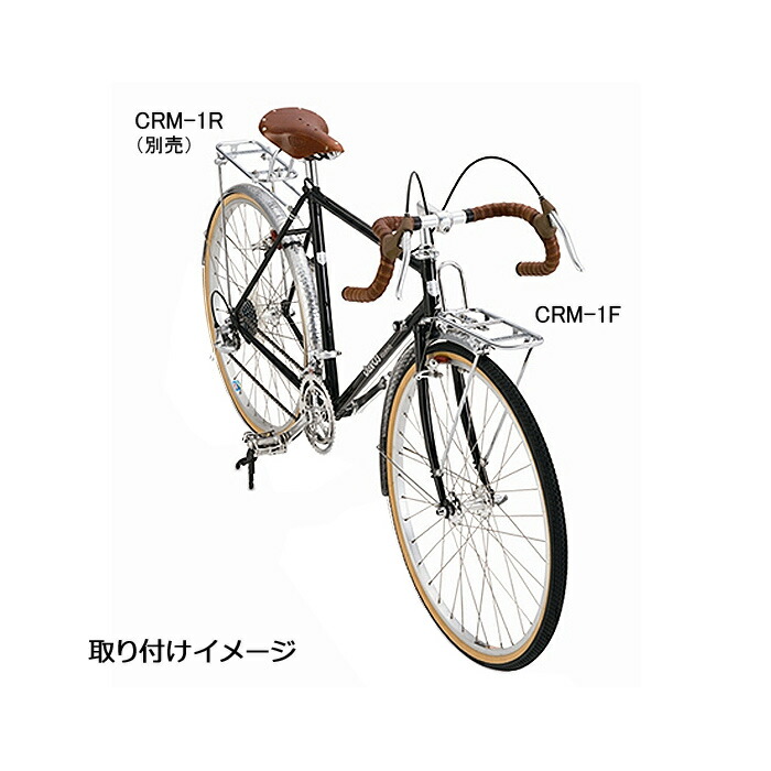 楽天市場】MINOURA ミノウラ 箕浦 CRM-1F クロモリ フロントキャリア
