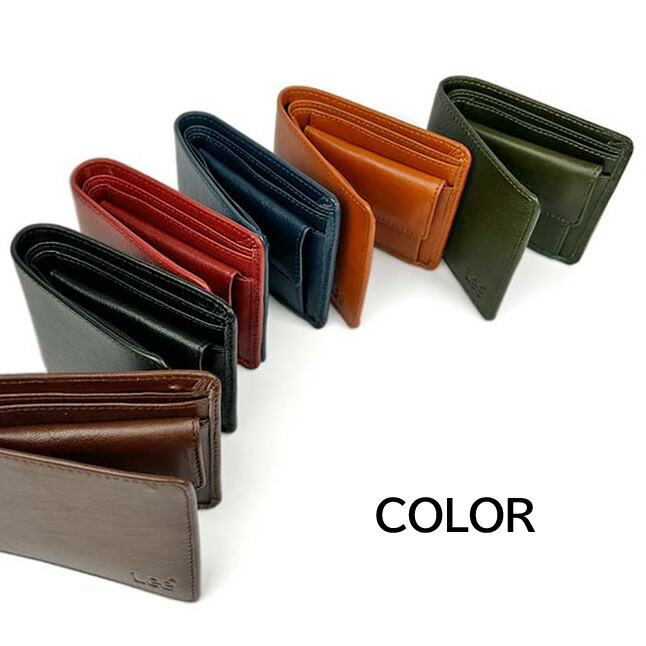 楽天市場】財布 メンズ 二つ折り財布 les-2 Lee リー 財布 レディース