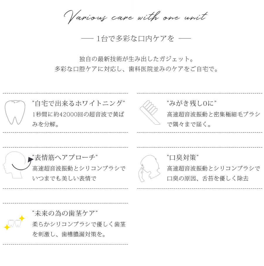 楽天市場】SALE対象商品 電動歯ブラシ シャイニーキャビテック