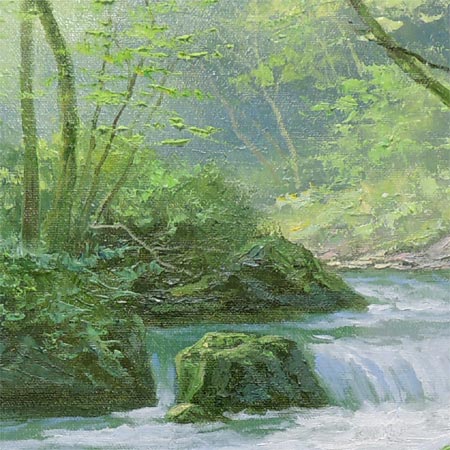 楽天市場】絵画 油絵 奥入瀬渓流 (関健造) 送料無料 【海・山】【肉筆