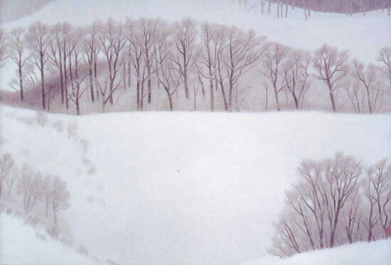 楽天市場】東山魁夷 絵画 冬の旅 送料無料 【複製】【美術印刷】【巨匠