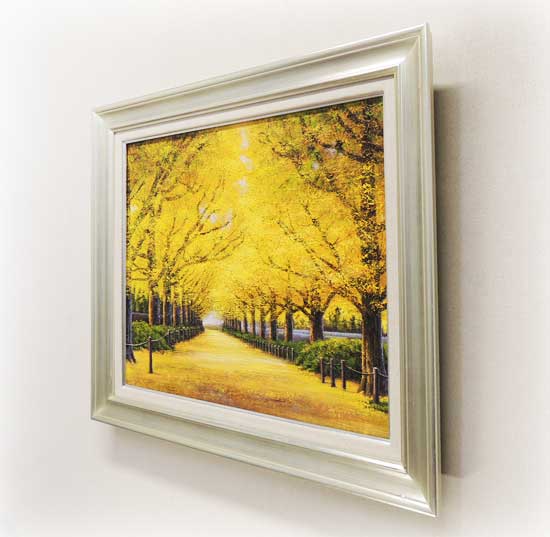 109.「神宮内苑」髙橋一善 油絵