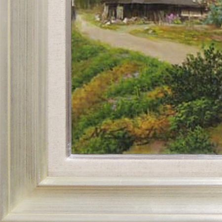 楽天市場】絵画 油絵 富山県五箇山 F20号 （四方道夫） 送料無料 【海