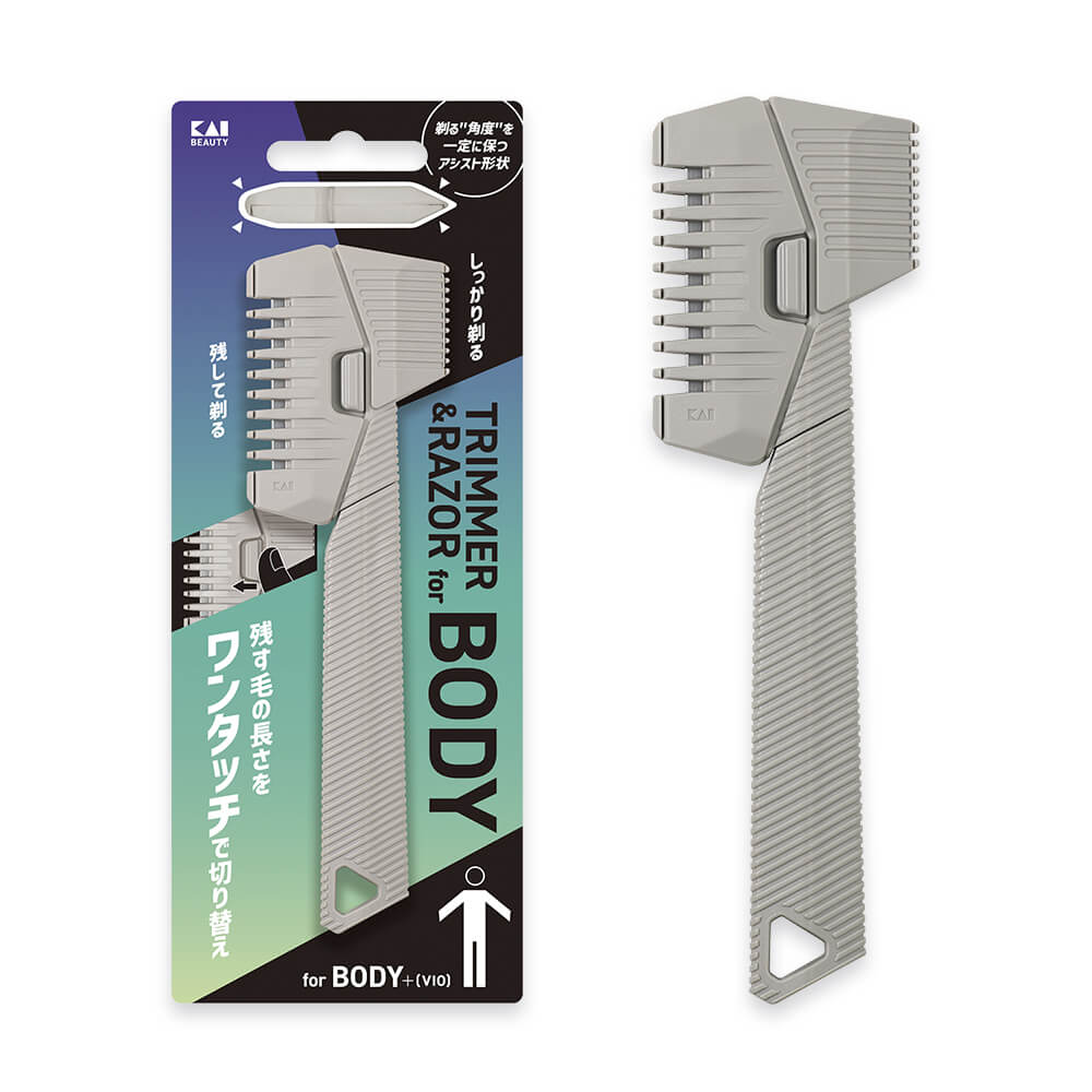 楽天市場】【10％OFF：スーパーSALE限定】貝印 ボディヘアトリマー