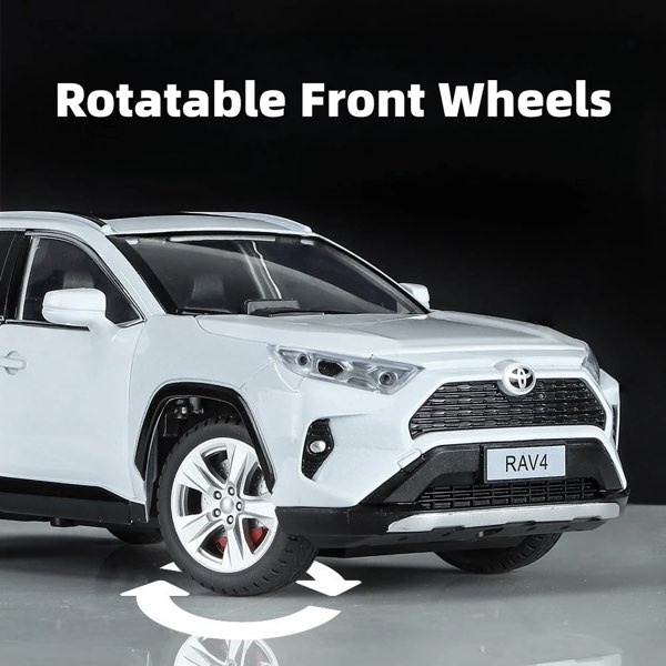 楽天市場】＼P2倍☆3/4まで／【送料無料】トヨタ RAV4 1/24 SUV