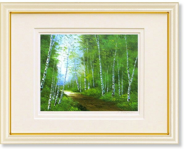 楽天市場】小林幸三・上高地/白樺林（長野）（絵画・版画） : 絵画生活