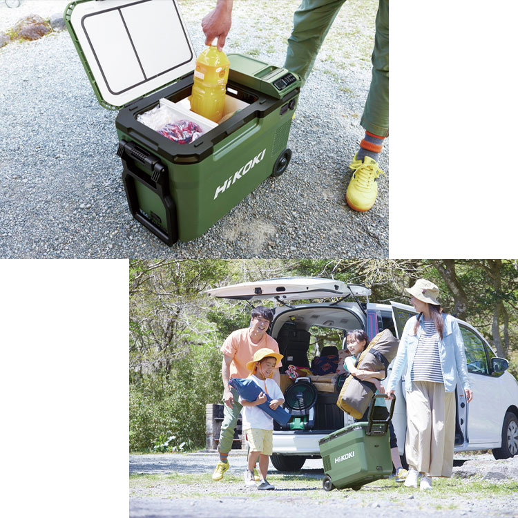 楽天市場】[ハイコーキ 正規店] HiKOKI 18V コードレス冷温庫 UL18DBA