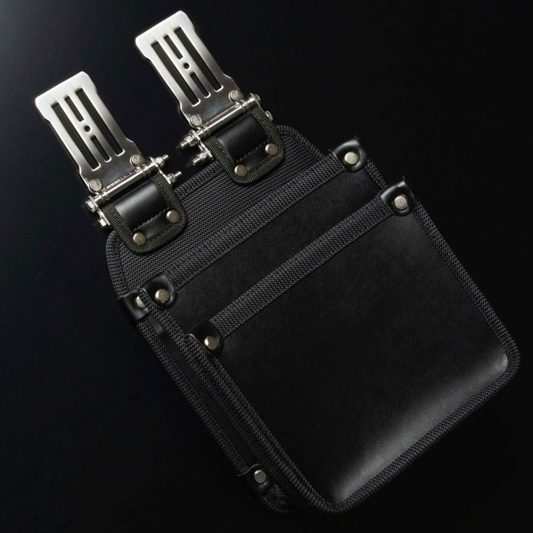 楽天市場】NEXT WORKERZ WORKERZ EXIT 薄型腰袋2段 M EXTUKB02MBK 工具