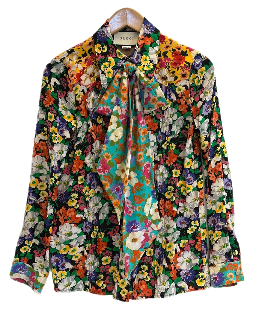楽天市場】gucci 花柄 シャツの通販