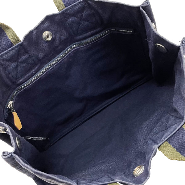 楽天市場】エルメス トートバッグ フールトゥPM キャンバス ネイビー