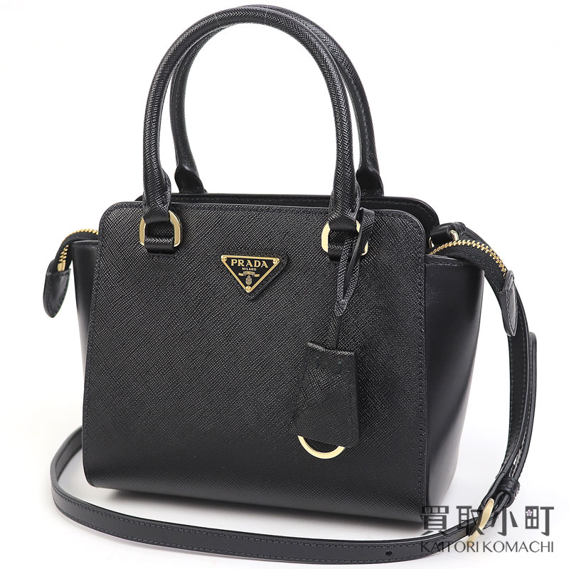 楽天市場】【未使用品】プラダ【PRADA】サフィアーノレザー ミニバッグ